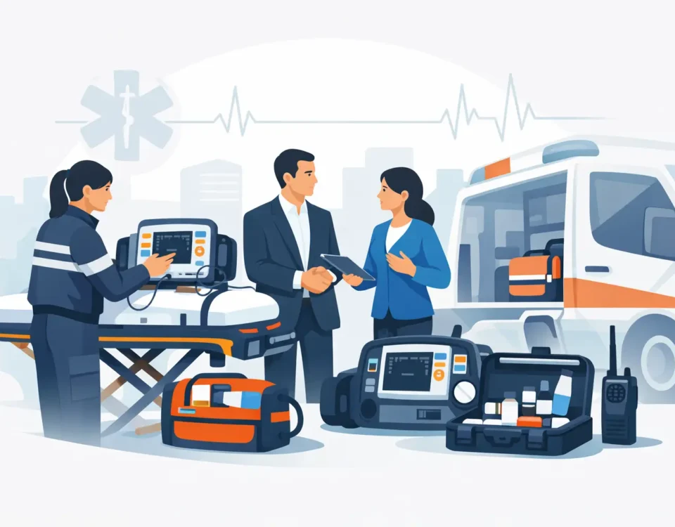 EMS Equipment Setup Support That Sells