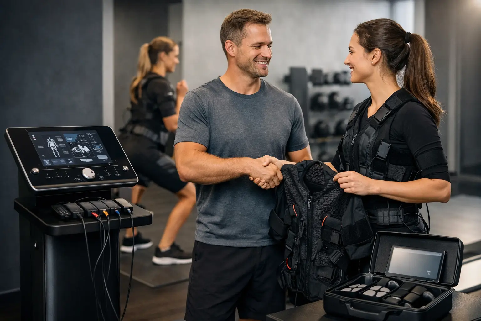 Équipements EMS pour salles de sport adaptés à votre activité